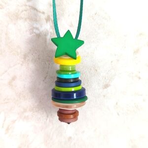 Handmade Christmas tree ornament for the holiday seasons and winter decor
